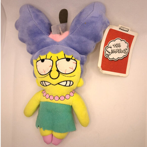 Vintage The Simpsons Treehouse of Horror Zombie Marge 8" Phunny Plush Kidrobot - Picture 2 of 7